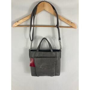 NWT Koltov Grey Adjustable Strap Purse